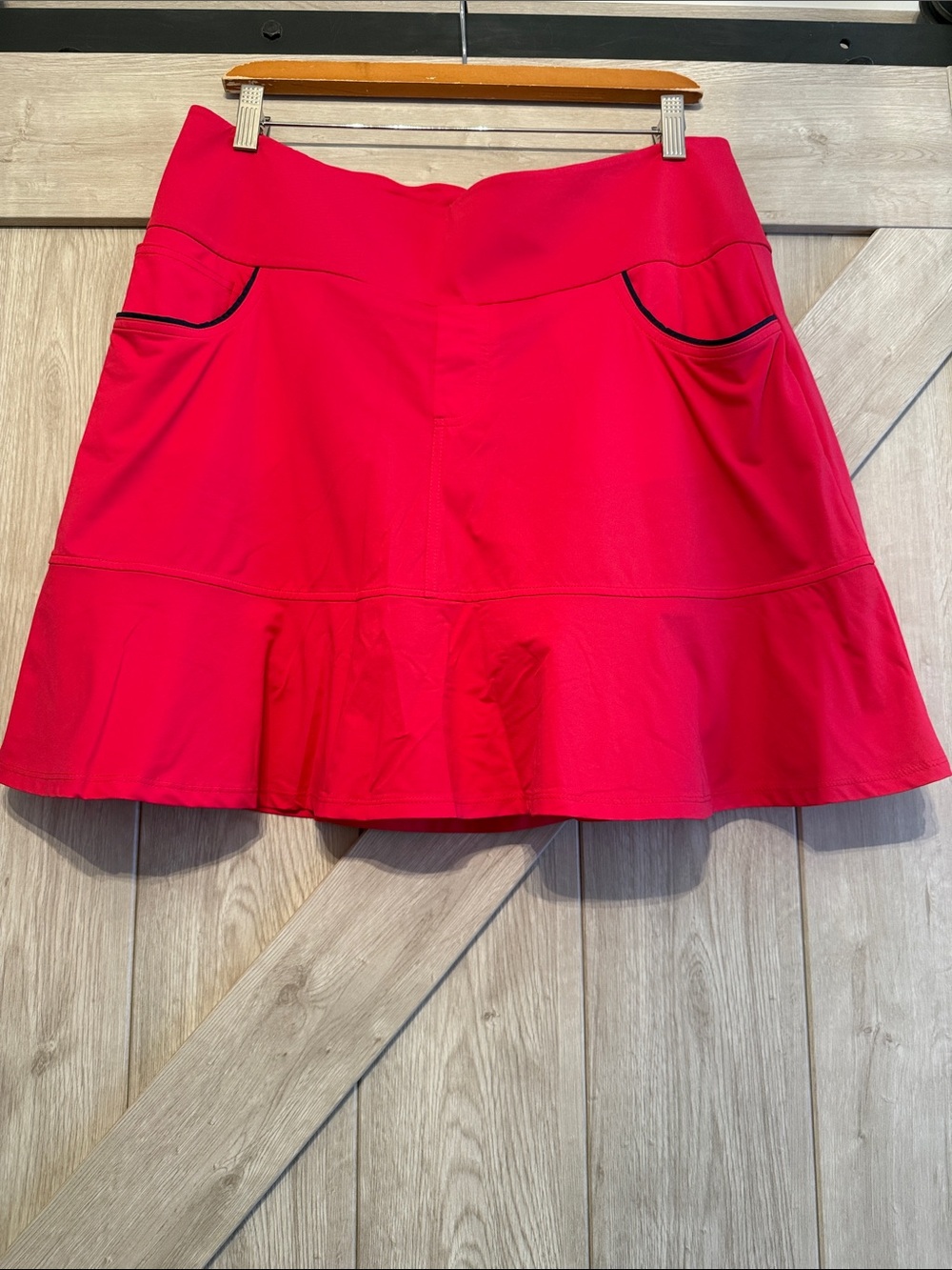 Kinona Hot Pink Athletic Skirt with under shorts
